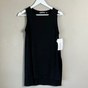Athleta Side Split Tank Black